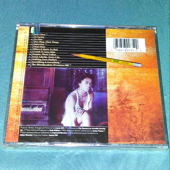 The Miseducation Of Lauryn Hill Sealed Cd must - Picture 2 of 2